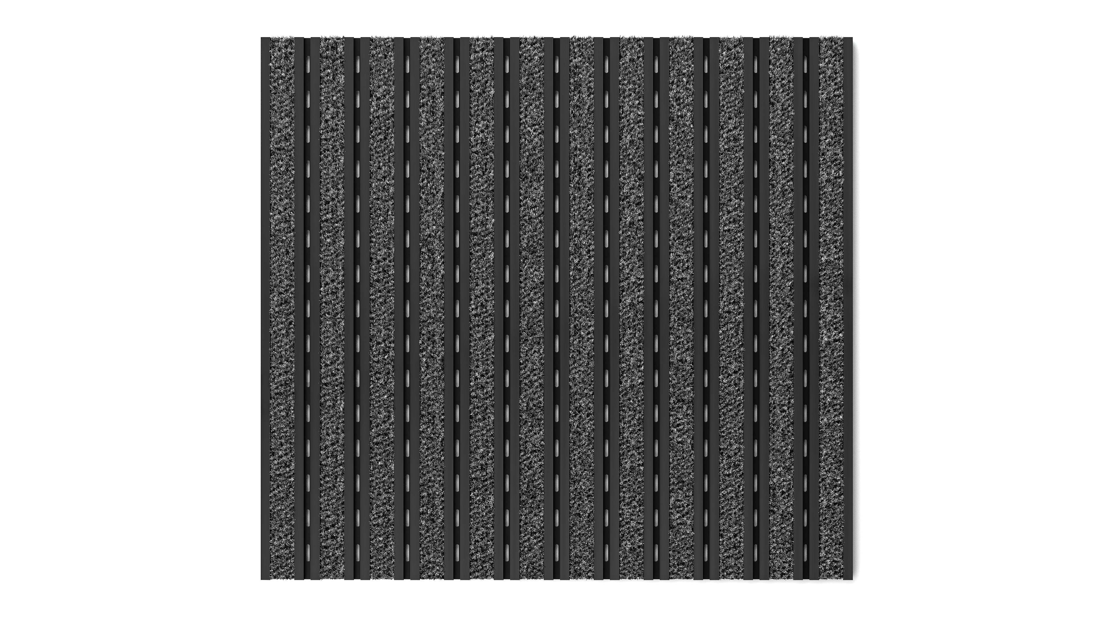 Black Anodized Open Low Profile - Grey Alba